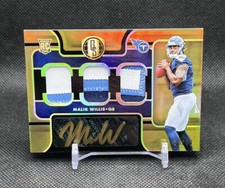 Malik Willis RPA #273 30/49 Tiple Prime 2022 Panini Gold Standard Football RC