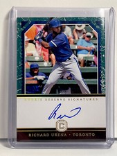 /10 2018 Cornerstones Richard Urena Marble Rookie Reserves Auto