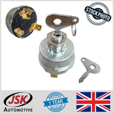 Ignition Switch For Case IH International Harvester Tractor B-250 275 276 3 Pin