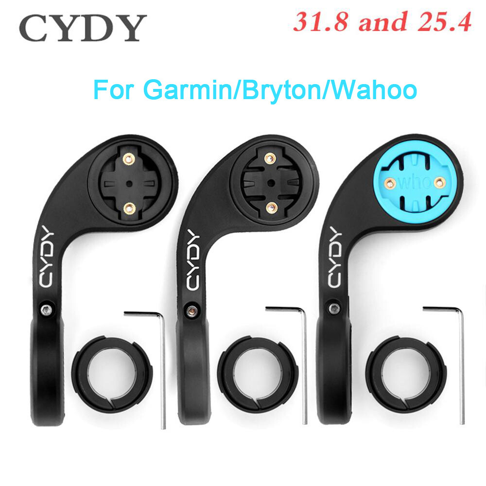 Black Bike GPS Computer Mount Holder for Handlebar Wireless Garmin