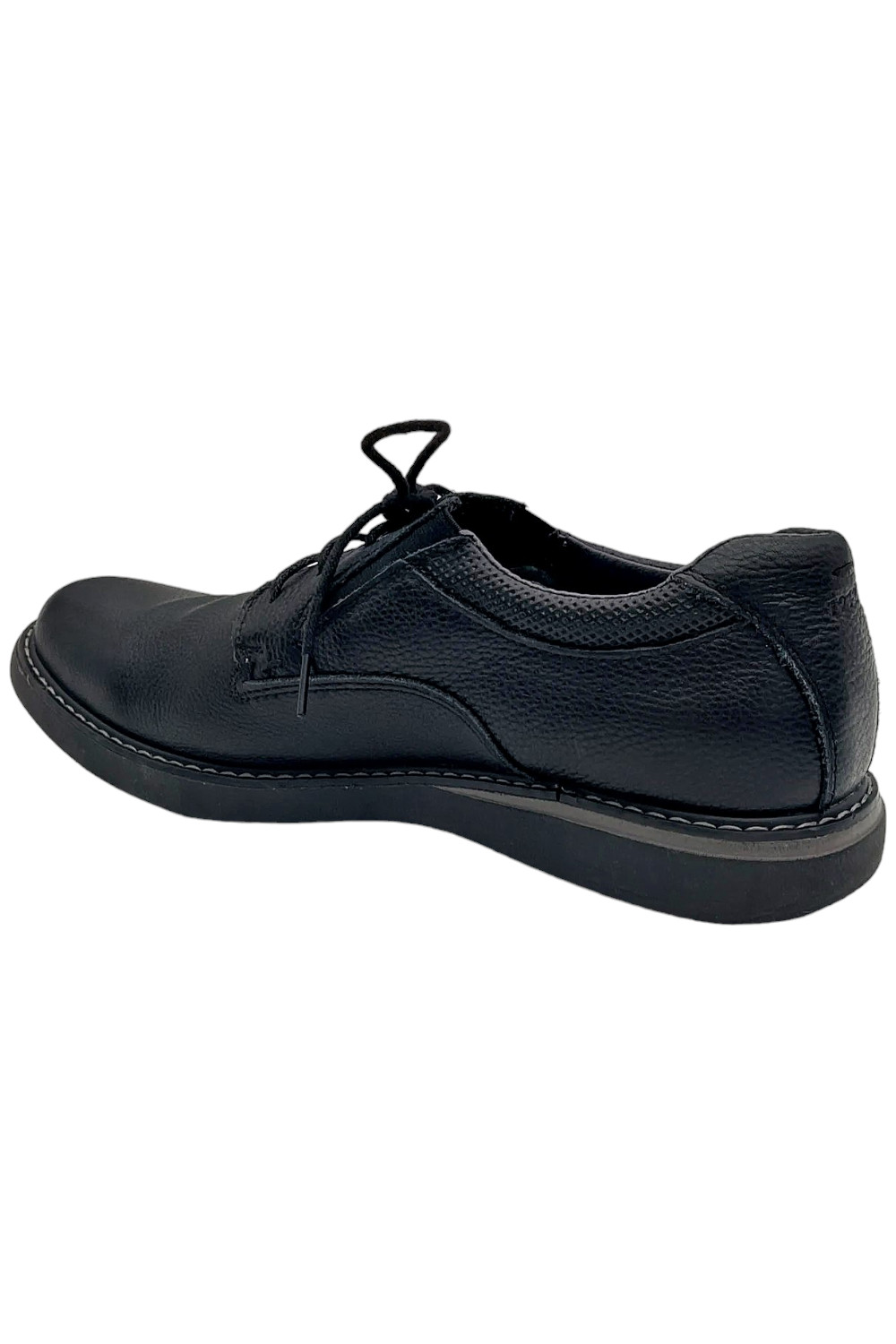 Мужские оксфордские туфли Nunn Bush Bayridge с однотонным носком черного цвета 8990₽