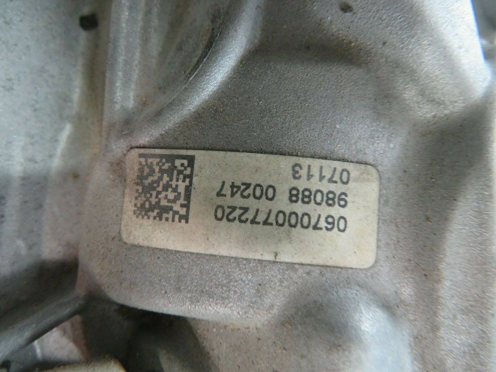 Maserati Quattroporte, Ghibli, Front Carrier / Differential, Used, P/N 670007722
