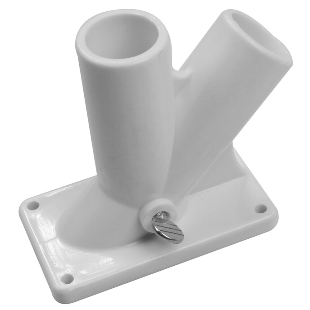 Flag Pole Mounting Base Aluminum Brackets for Wall Portable eBay