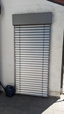 WAREMA Außenjalousie Aluminium. 110cm breit mit Motor. Geeignet für Türe.
