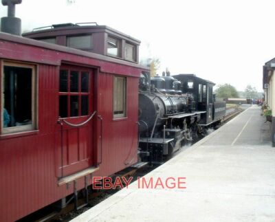 FOTO ANKUNFT AM HOSENBAHNHOF BRECON BERGBAHN LOK NUMMER 2 ARRI