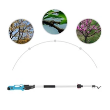 For Gardens Electric Pole Pruning Shear With Pole Battery Powered Pole Pruner US