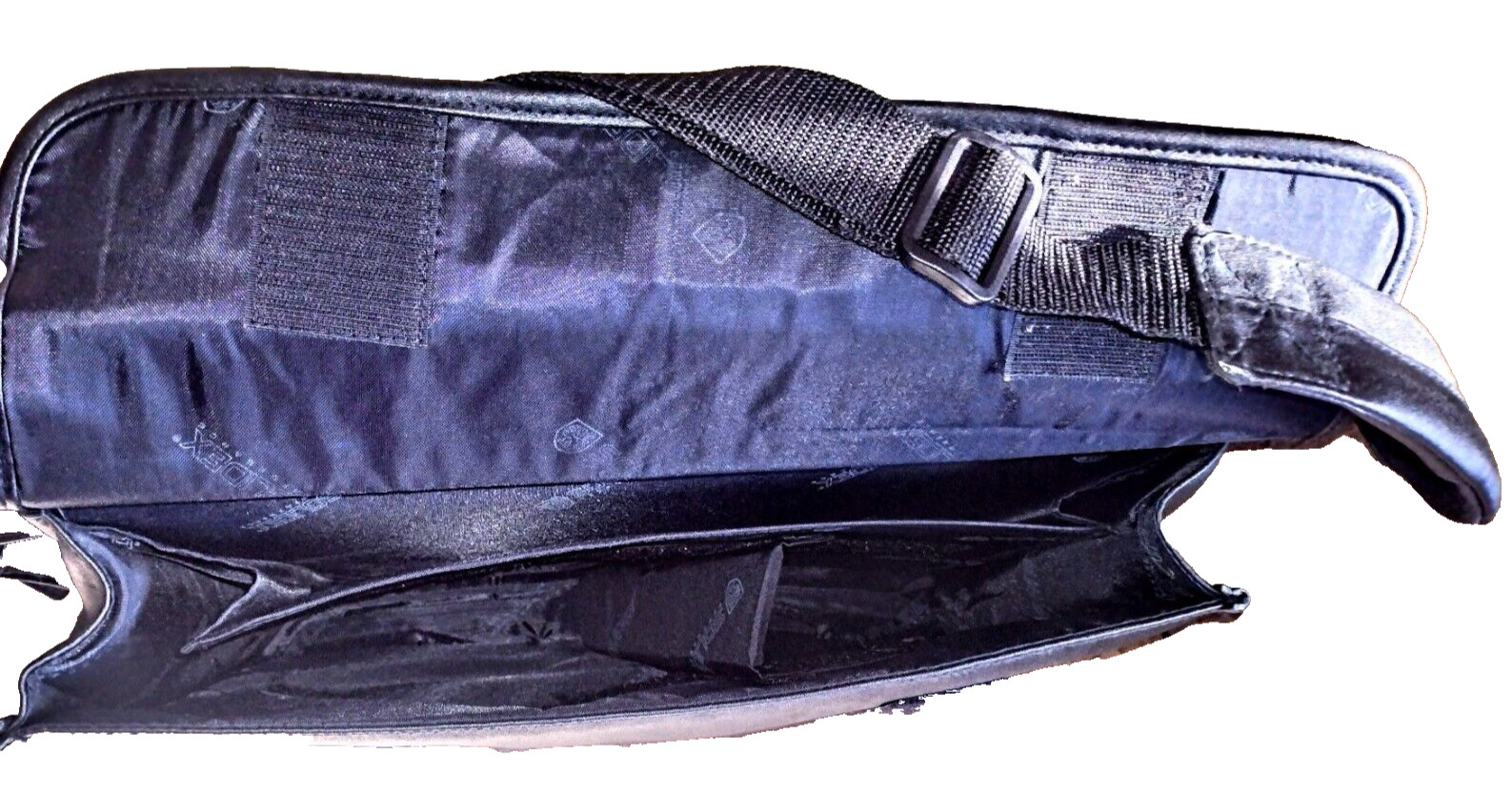 SOLIDEX Performance Leather Messenger Briefcase ~… - image 17