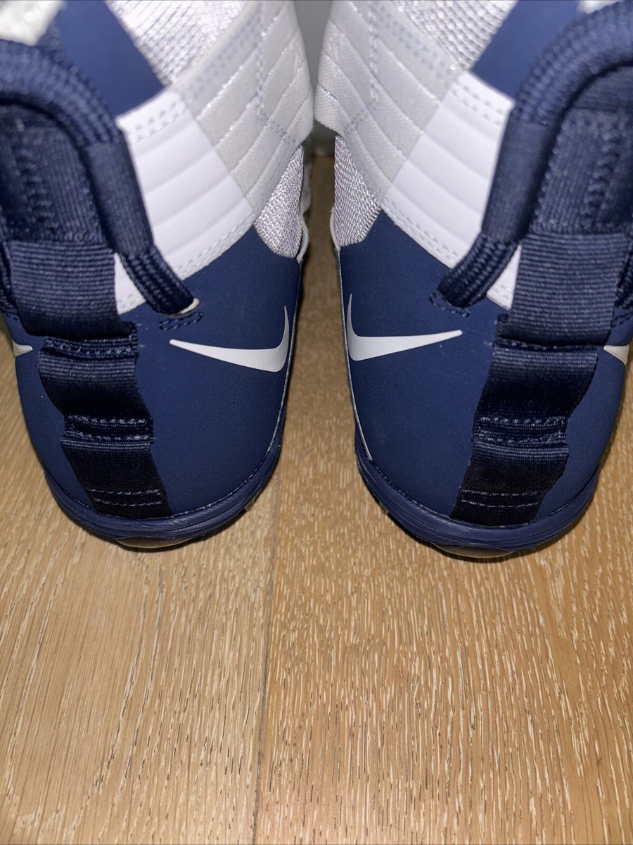 Size 15 Nike Force Savage Elite 2 White/Navy Football Cleats BV3962-103 NEW Nike Force Savage Elite 2  main image 4