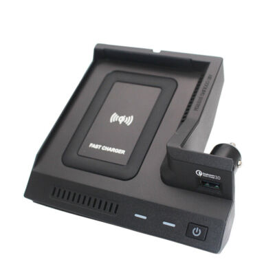 Wireless Car Center Console Phone Charger Pad For Mercedes