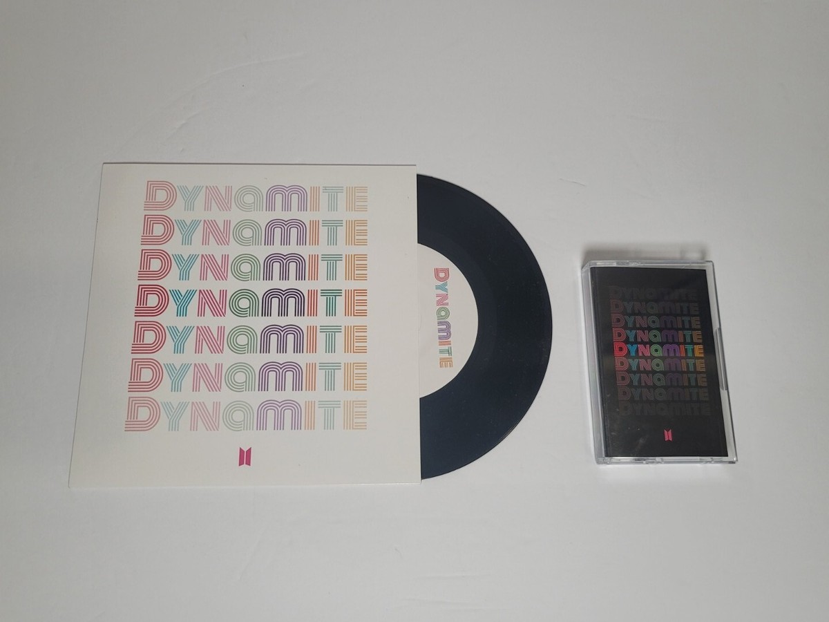 BTS - Dynamite Set (Limited Edition Vinyl And Casette , 2020) RARE