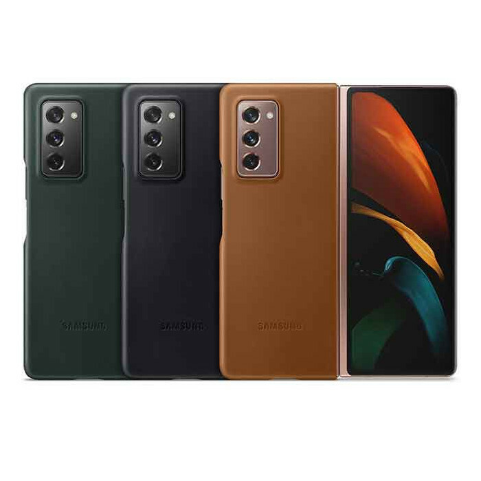 Original Samsung Natural Leather Back Case Cover for Samsung