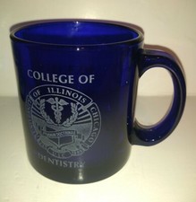 Cobalt Blue University Of Chicago College Of Dentistry Mug Made In The USA