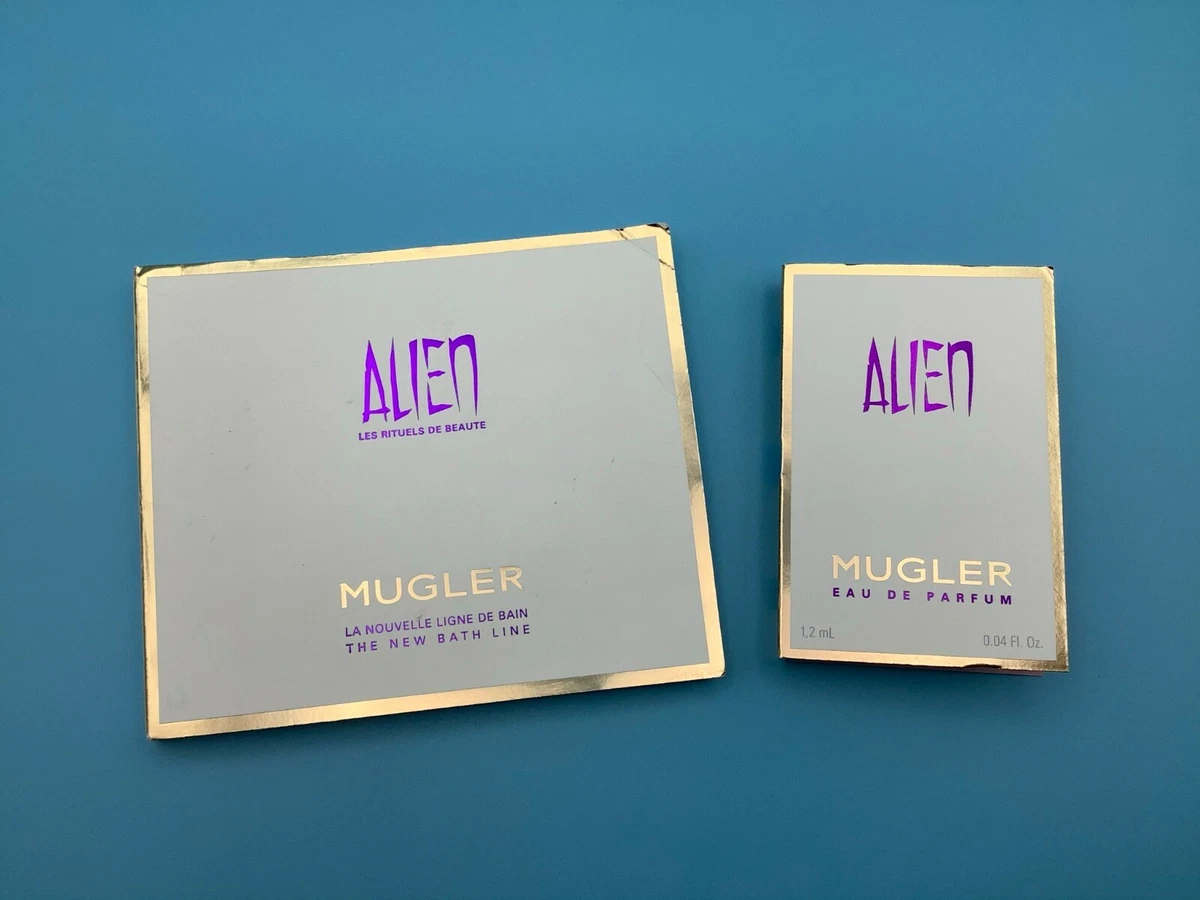 ALIEN Les Rituels De Beaut Mugler Body Cream Lotion Shower Milk EDP 1.2 mL