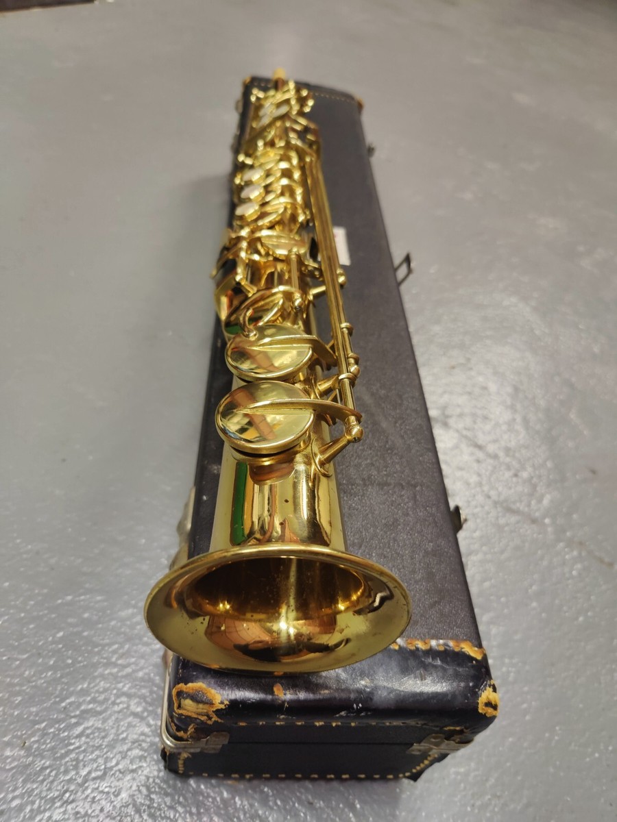 Yanagisawa sUs Soprano Saxophone JAPAN 5763902 with Selmer Hard