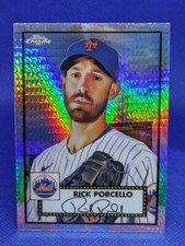 2021 Topps Chrome Platinum Anniversary Mega Box Prism Refractor Rick Porcello