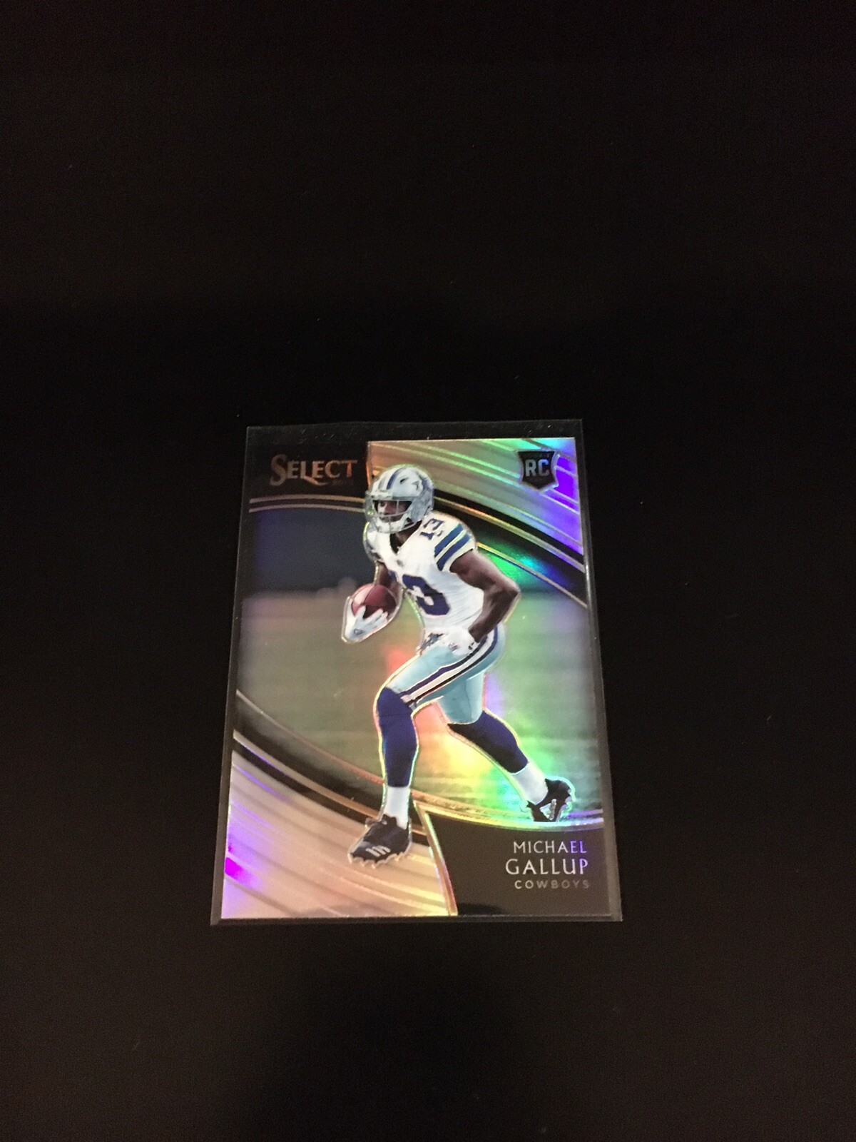 2018 Select Michael Gallup Silver Prizm Field Level RC Cowboys