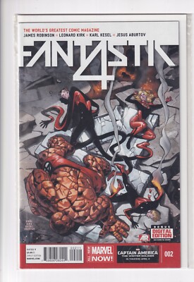 Fantastic Four #2 (2014)  Marvel NOW! NM Marvel Comics