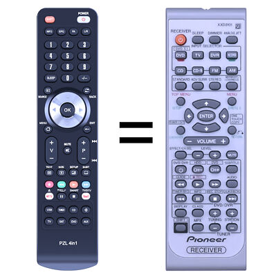 New XXD3101 Replace Remote Control For Pioneer Audio Receiver VSX-417-K VSX-515