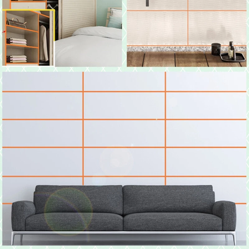 50M Selbstklebend Aufkleber Tapete Bordüre für Wand Möbel Dekor Line Aufkleber - Bild 4 von 4