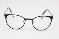 Amelia E Alexandria Black Round 35-000575 Eyeglasses Frames 49-20-145