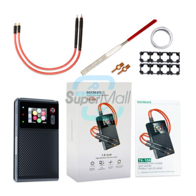 Portable Spot Welding Machine 99 Gears Adjustable LCD Spot Welder 18650 Battery