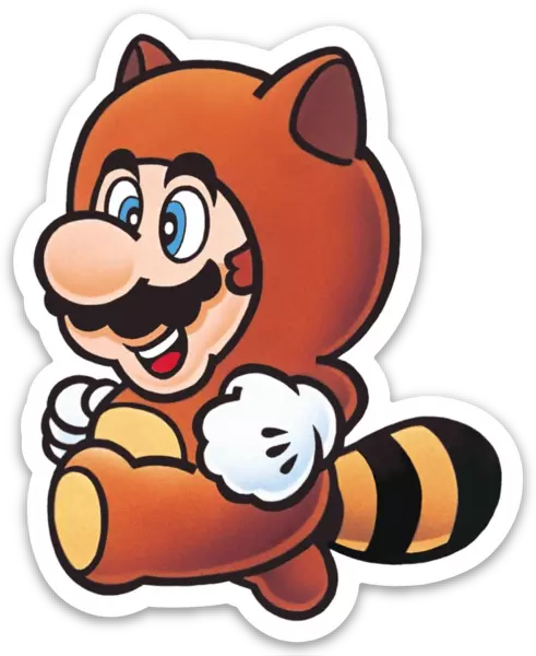 Super Mario Sticker - Super Mario Brothers Bros - Nintendo