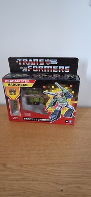 Hasbro Transformers G1 Boxed Headmaster Hardhead Retro Line