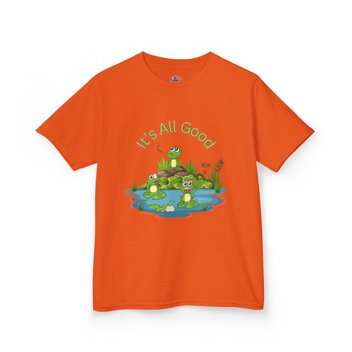 Cute 'It's All Good' Kids Tee for Playful Days, Kids Cotton Shirt - Picture 5 of 83