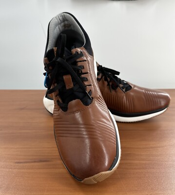 JOHNSTON & MURPHY XC4  TR1-Luxe Hybrid Brown Leather Waterproof Shoes Men s 8.5M