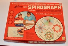 1967 Kenner's Spirograph Drawing Set Vintage Classic 401 all wheels