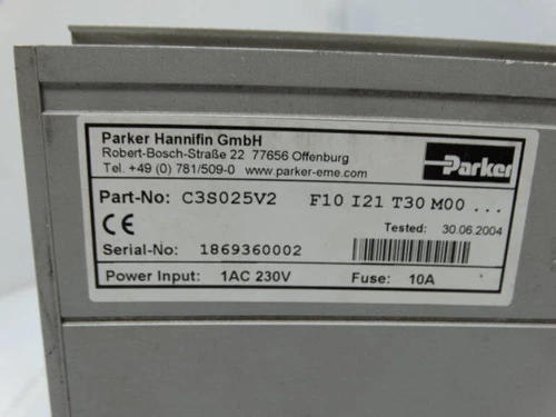 1PC Parker NEW IN BOX servo drive C3S025V2F10I21T30M00