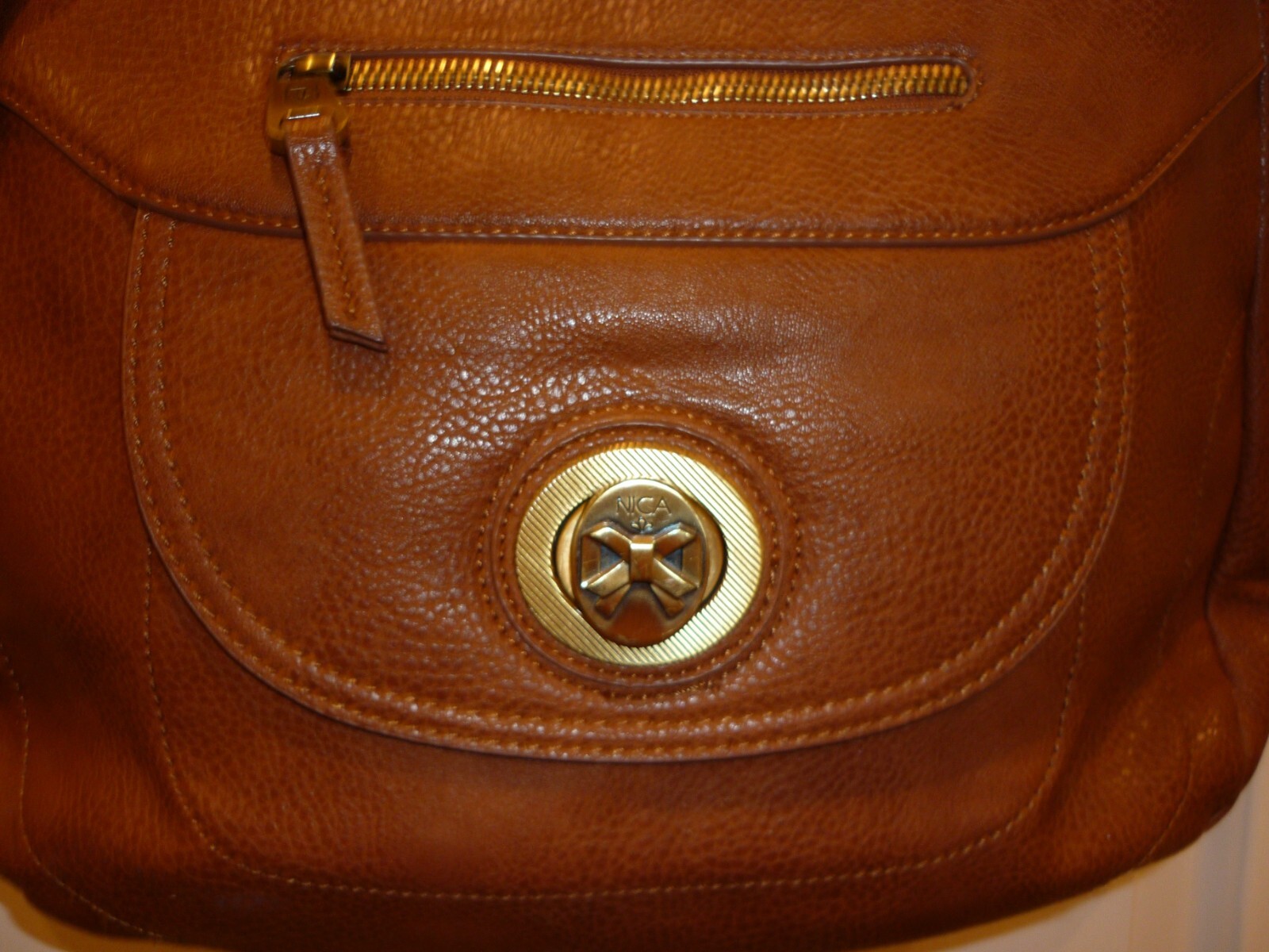 NEW Ladies NICA shoulder bag tan handbag with fully adjustable strap L