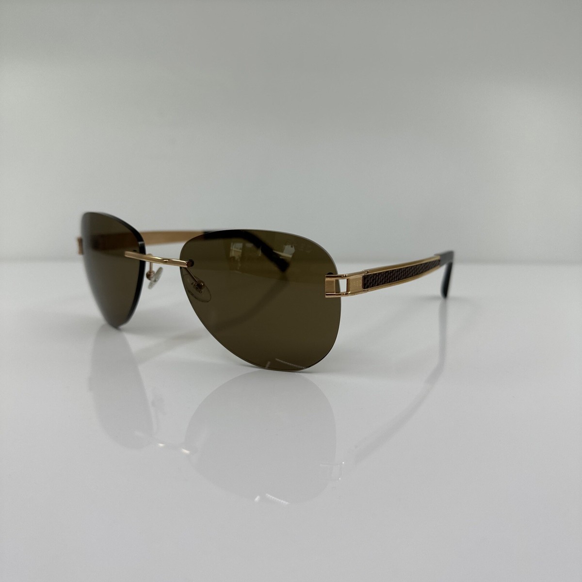 New Fred LUNETTES Rimless Sunglasses Luxury Hawai V F1 Sunglasses