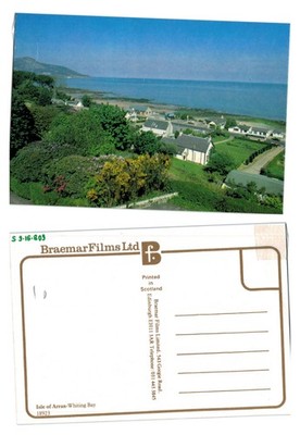 Postkarte - Whiting Bay, Isle of Arran, Schottland Küstenansicht UNBESENDET