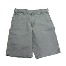 Vtg Carhartt Carpenter Shorts Loden Green B163 Size 36