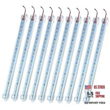 10 Pack Dc12v Led Lights Strip Bar Interior Lighting For Enclosed Cargo White 10 Pack Dc12v Led Lights Strip Bar Interior Lighting For Enclosed Cargo White