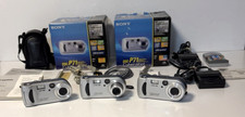 Sony Cyber-Shot DSC-P71 3 Digital Camera Bundle Lot Cord Manual Charger Case Box