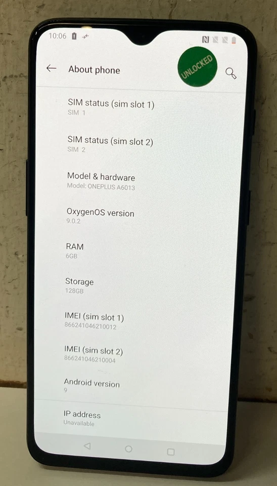 OnePlus 6T (128GB) - 6GB RAM - Rooted *Pokemon Go Spoofing Phone*, photo 3 of 5