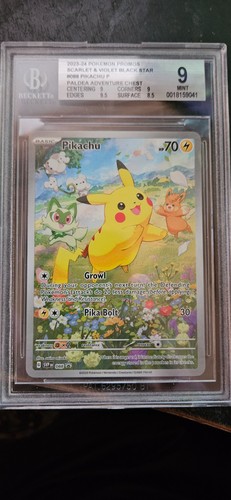 Pikachu graded BGS 9 for sale on eBay