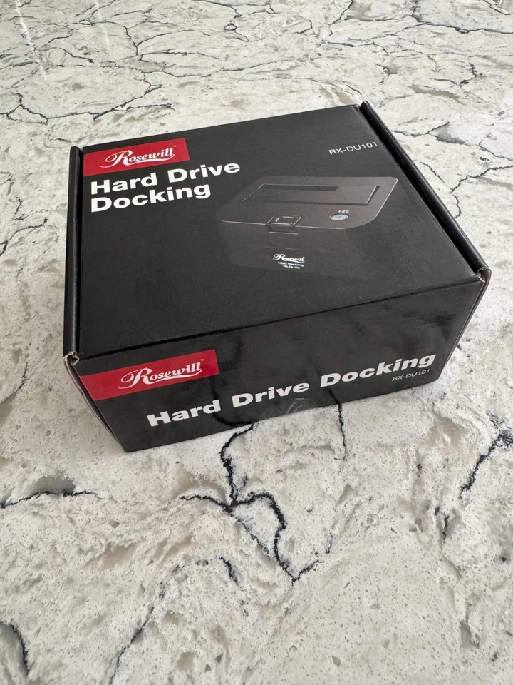 Rosewill Hard Drive Docking Station - RX-DU101 - NEW unopened box - Image 2 of 4