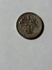 1984 £1 Crowned Scottish Thistle One Pound Coin Circulated 