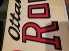 CFL Ottawa Rough Riders Vintage 1970's 1 Bar Helmet Football Pennant Used — photo 4