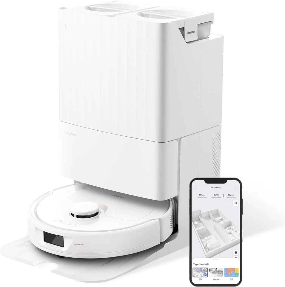 Roborock Qrevo Saugroboter mit Wischfunktion Absaugstation 5500 Pa Saugkraft - Bild 3 von 4