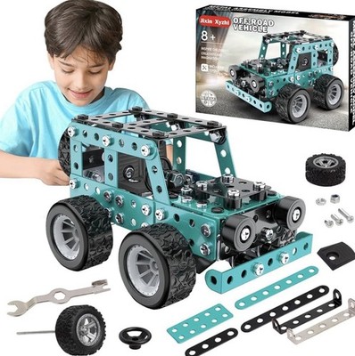 194-teiliges 3D Metalltechnik-Kit Vorbau-Set für Alter 8-16