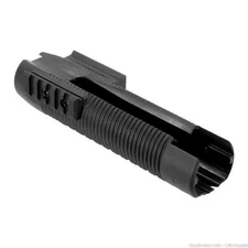 Mossberg 500 12 Gauge Defense Ribbed Forend Side Rails Aim Sports