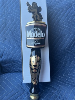 Negra Modelo Cerveza Lion Topper Beer Tap Handle 13.5  Tall - Brand New In Box!
