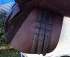 M. TOULOUSE English/Jump Saddle - 17" Seat -GREAT!  FREE Stirrups, Leathers, Pad — photo 7