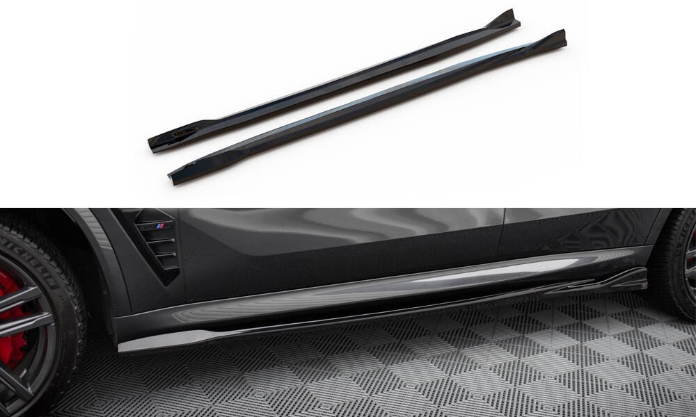 Rajouts des bas de caisse BMW X5 M F95 Maxton pour affirmer son style dynamique au quotidien