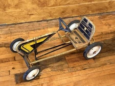 VINTAGE AMF Scat Car Junior pedal car from the 1950s-1960s.