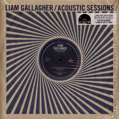 Liam Gallagher Acoustic Sessions Vinyl NEU RSD Silver & Blue E 303 Oasis